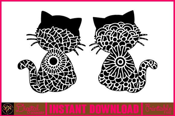 Cat Animal Mandala Embroidery Design Review