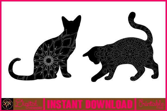 Cat Animal Mandala Embroidery Design Review