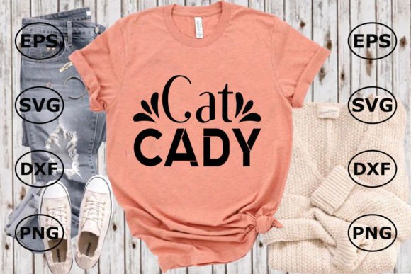 Cat T Shirt Design for Embroidery Projects