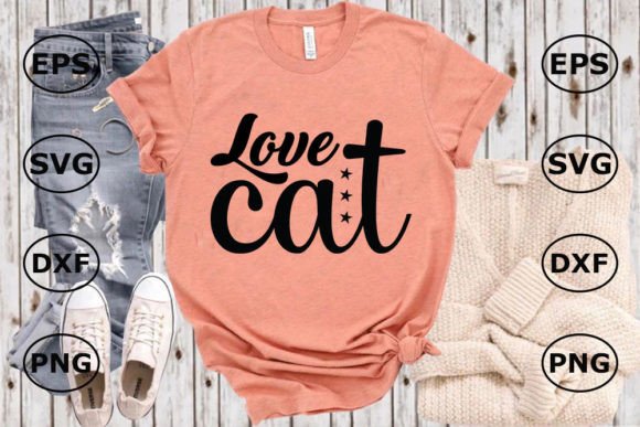 Cat T Shirt Design Love Cat Review