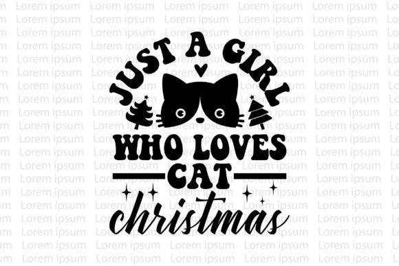 Just a Girl Who Loves Cat Christmas Embroidery Review