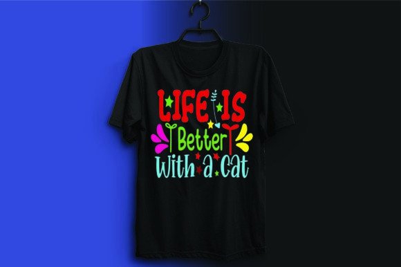 Life is Better with a Cat 22 Embroidery Review