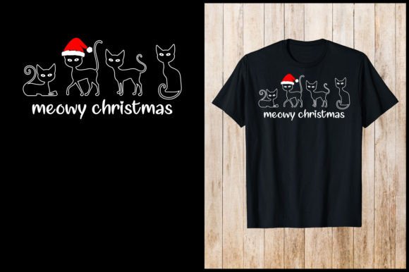 Meowy Christmas Cat Lover T-shirt Review