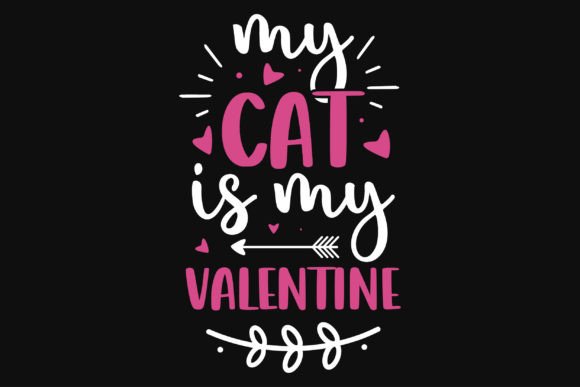 My Cat is My Valentines Tshirt Design Review