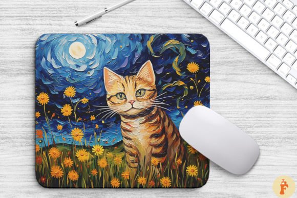 Starry Night American Shorthair Cat Embroidery Review