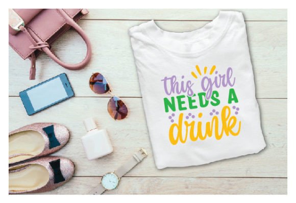 This Girl Needs a Drink Embroidery Review